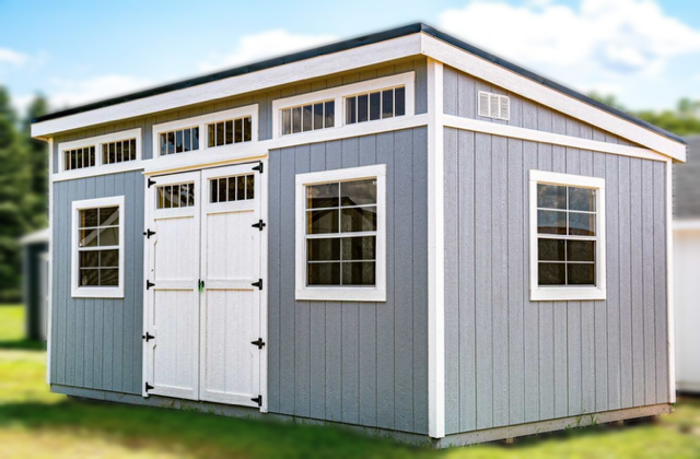 Pine View High-Wall Modern Shed