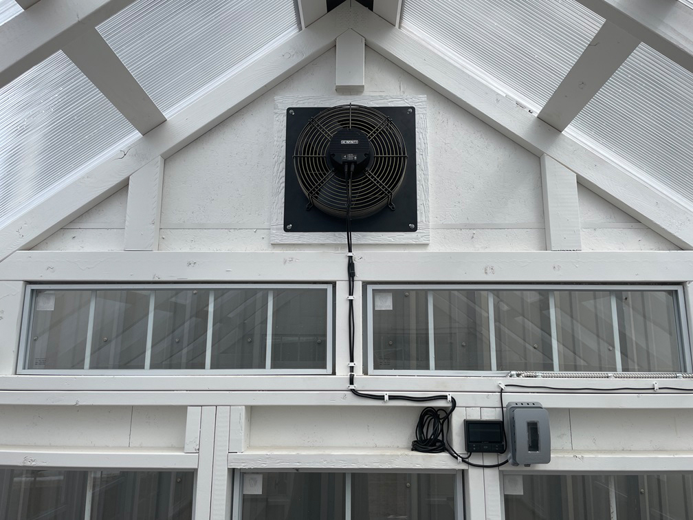 Greenhouse fan